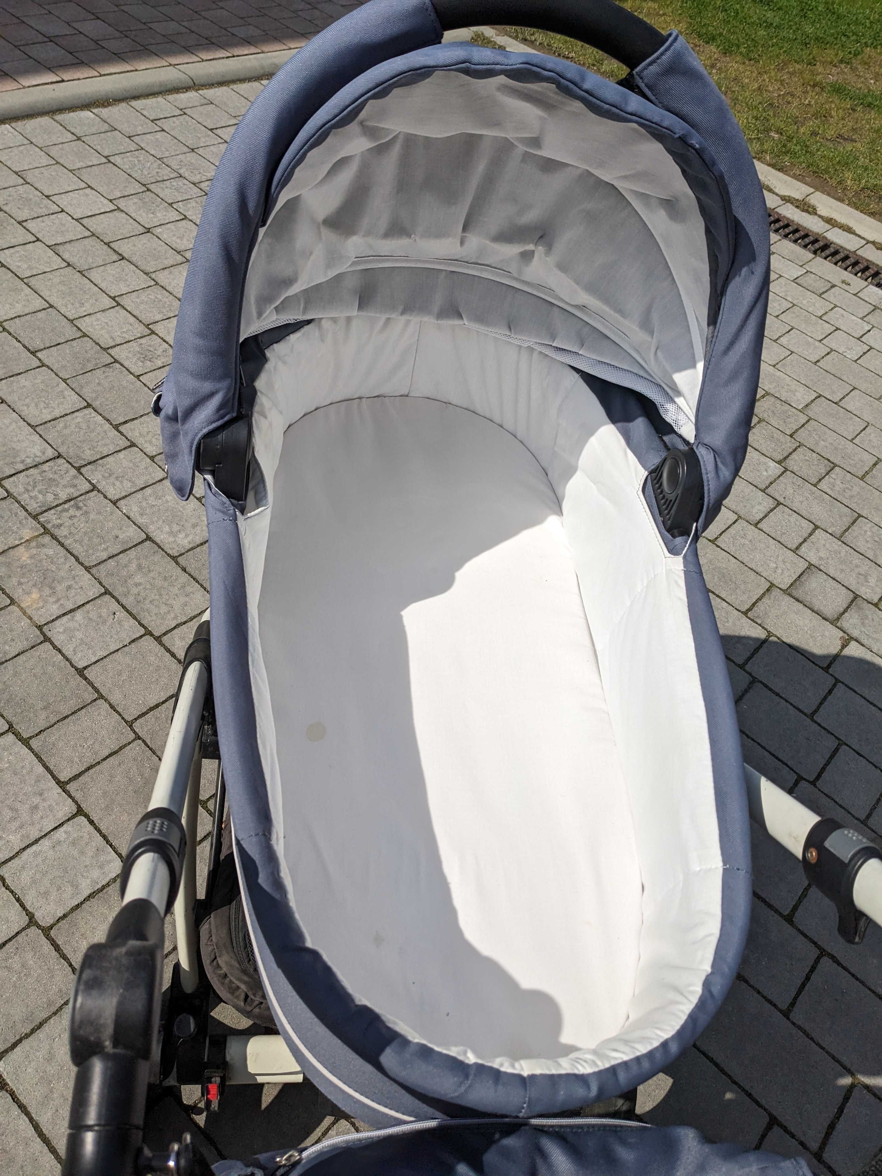 Wózek 2w1 Baby Design Lupo Comfort szary