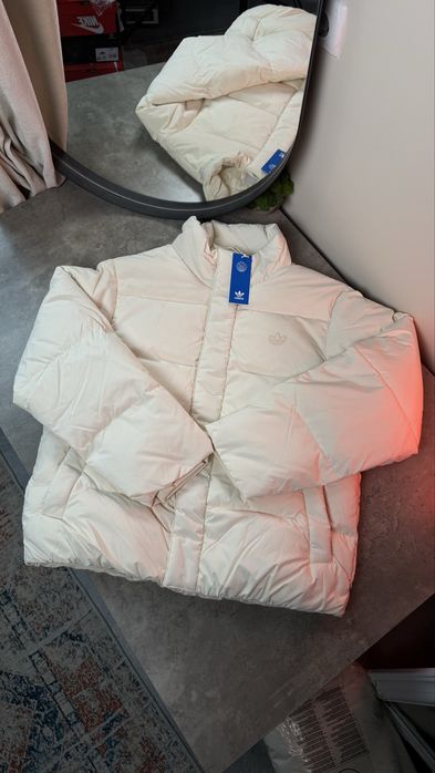 Пуховик Adidas Down Puffer Jacket White оригінал