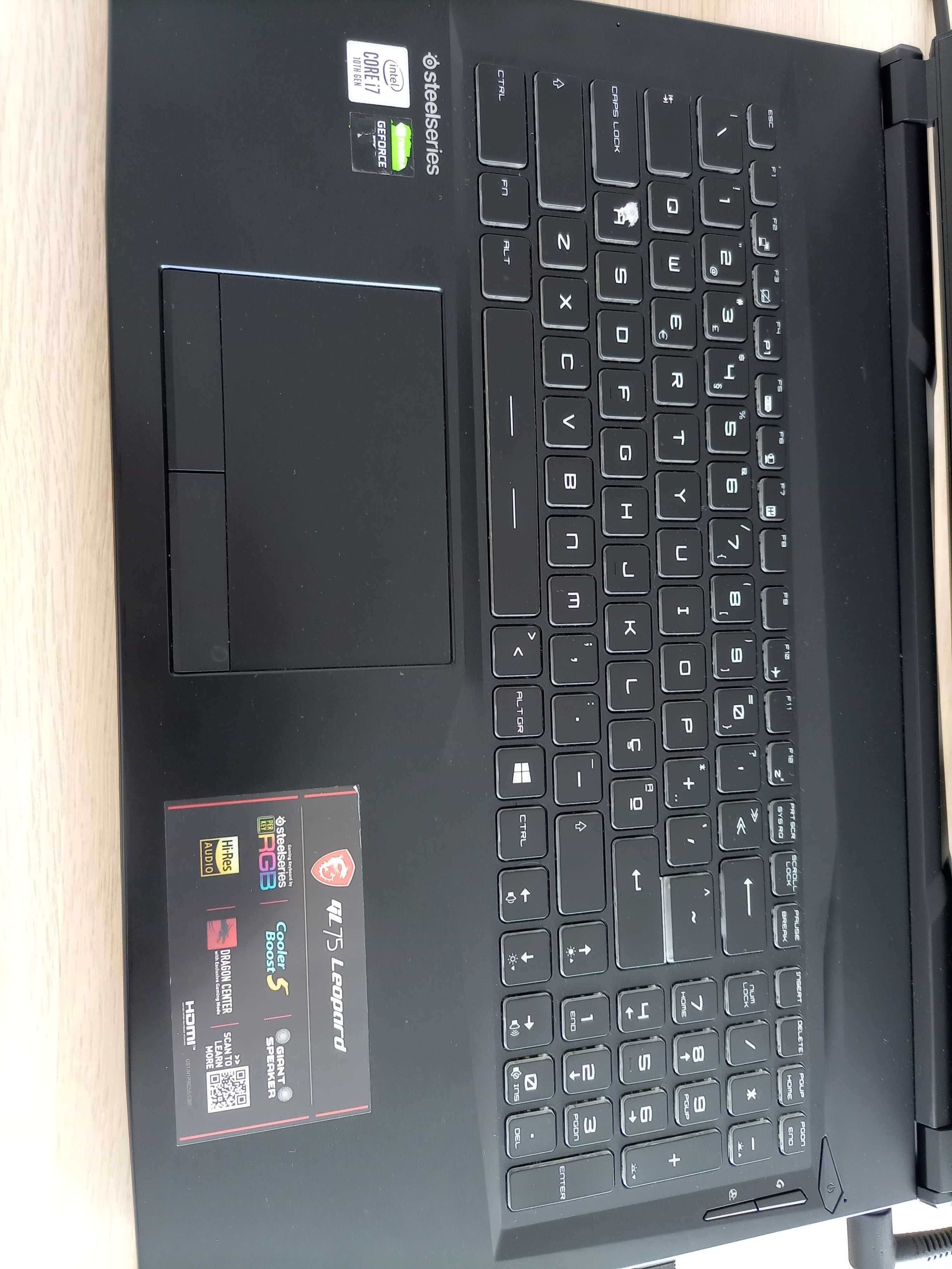 PC portátil MSI GL75 Leopard 10SEK +Rato + Mochila