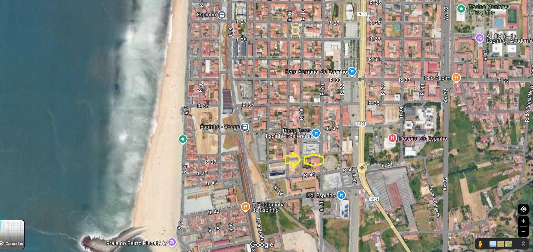 Vende se / arrenda-se  lugar garagem centro de Espinho