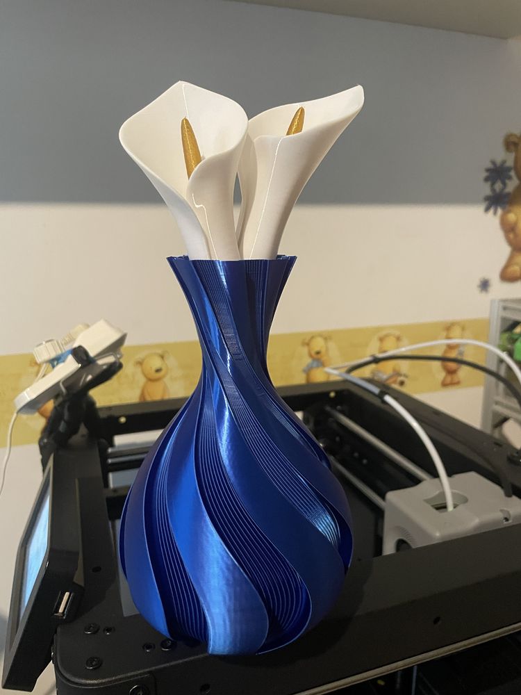 Vasos impressos em 3D