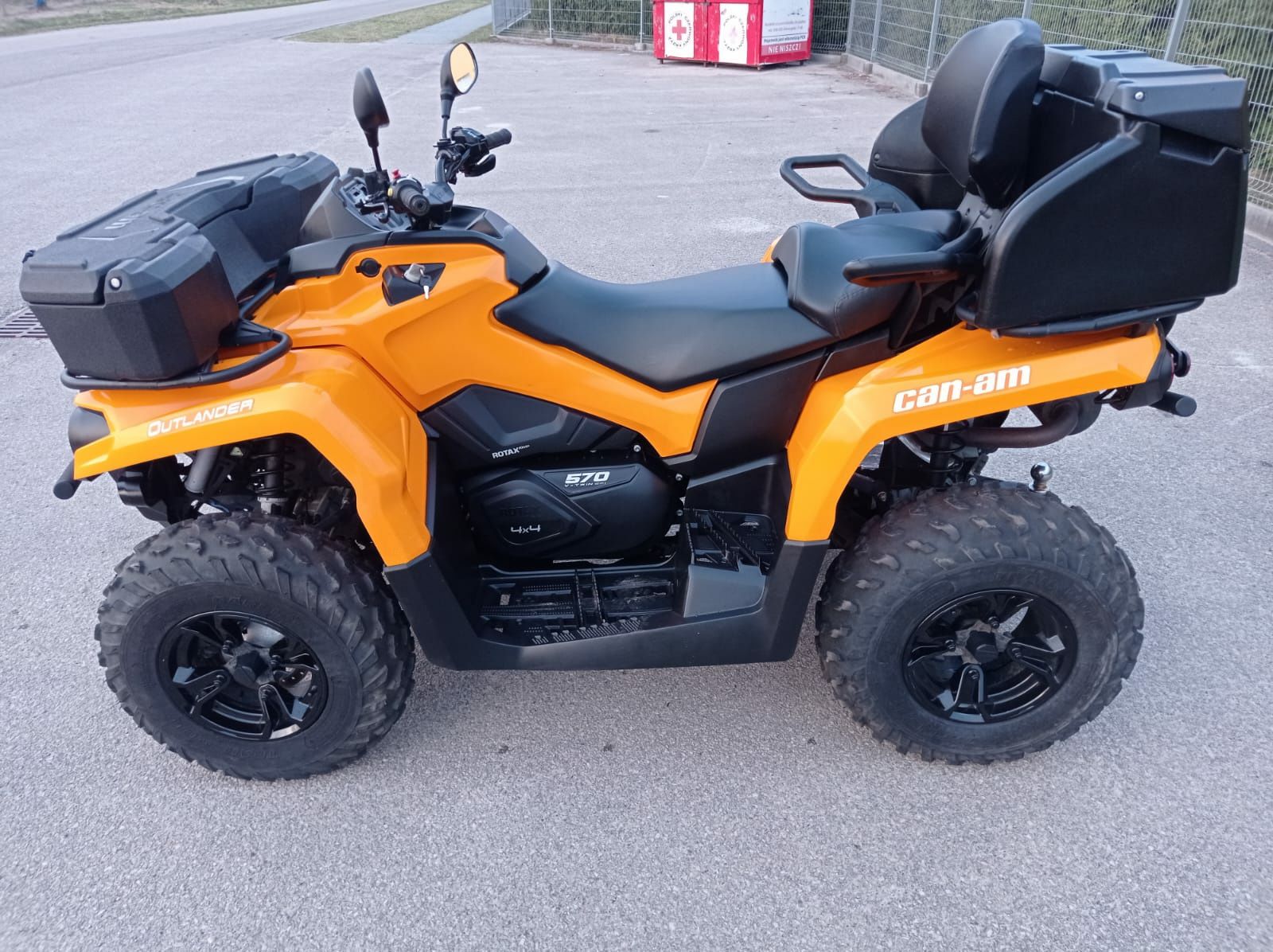 Can-Am Outlander 570/650 DPS MAX Quad Zarejestrowany Kufry