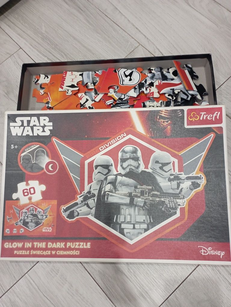 Puzzle Star Wars świecące w ciemności