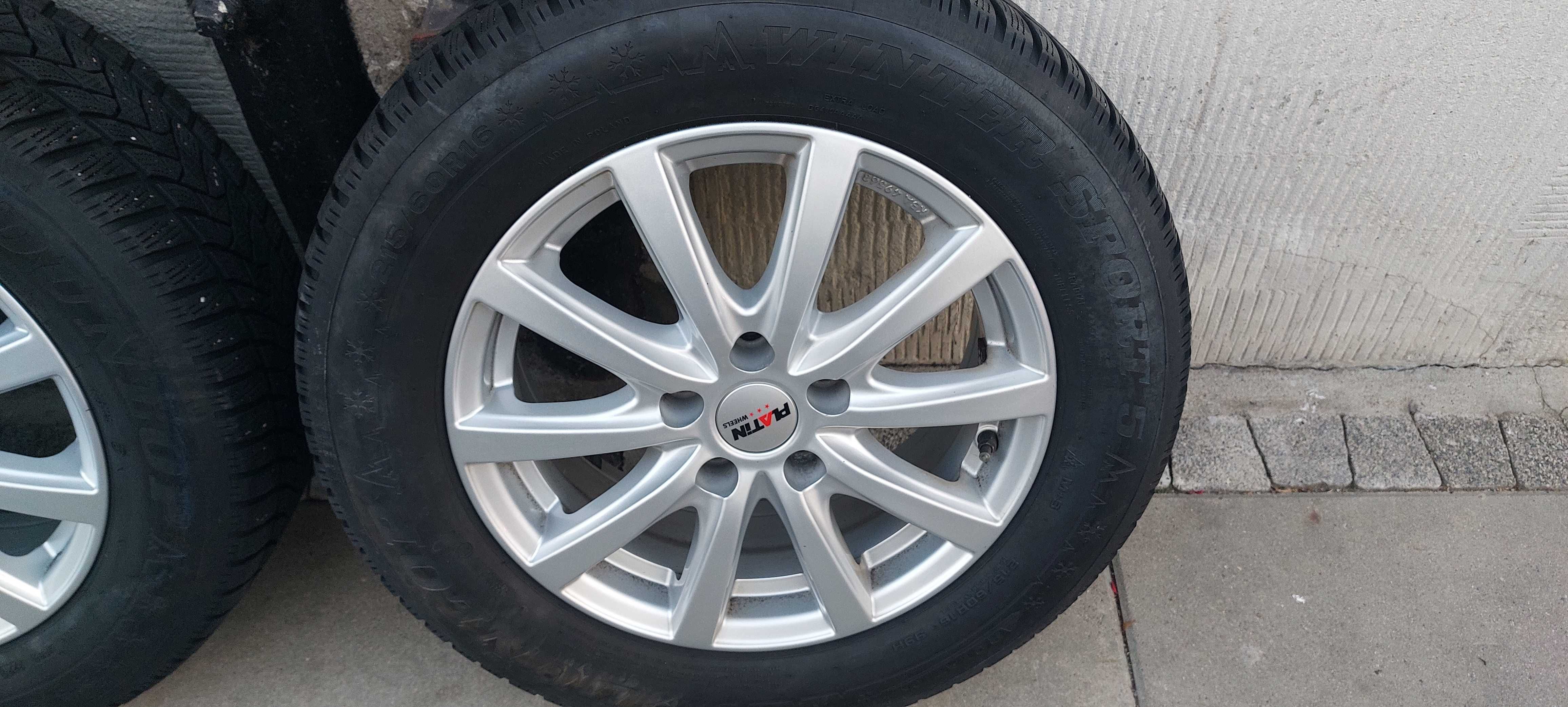 Alufelgi 16" PLATIN WHEELS + opony