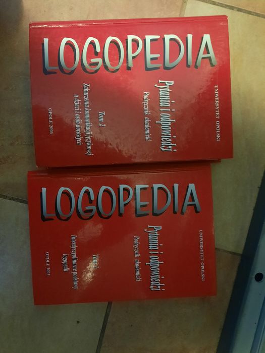 Logopedia pytania I odpowiedzi tom 1 I 2
