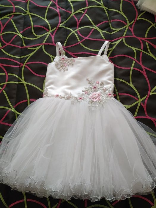 Vestido Cerimónia/Baptizado -Dos 3 aos 4 anos