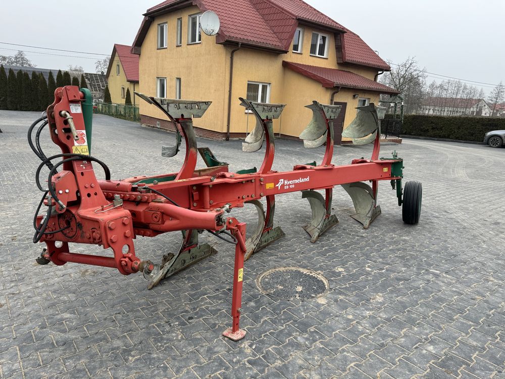 Pług obrotowy 4 skibowy Kverneland ED100