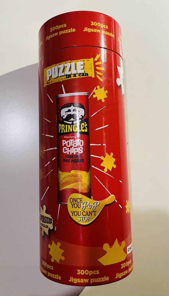 Puzzle Pringles 300pcs Novo