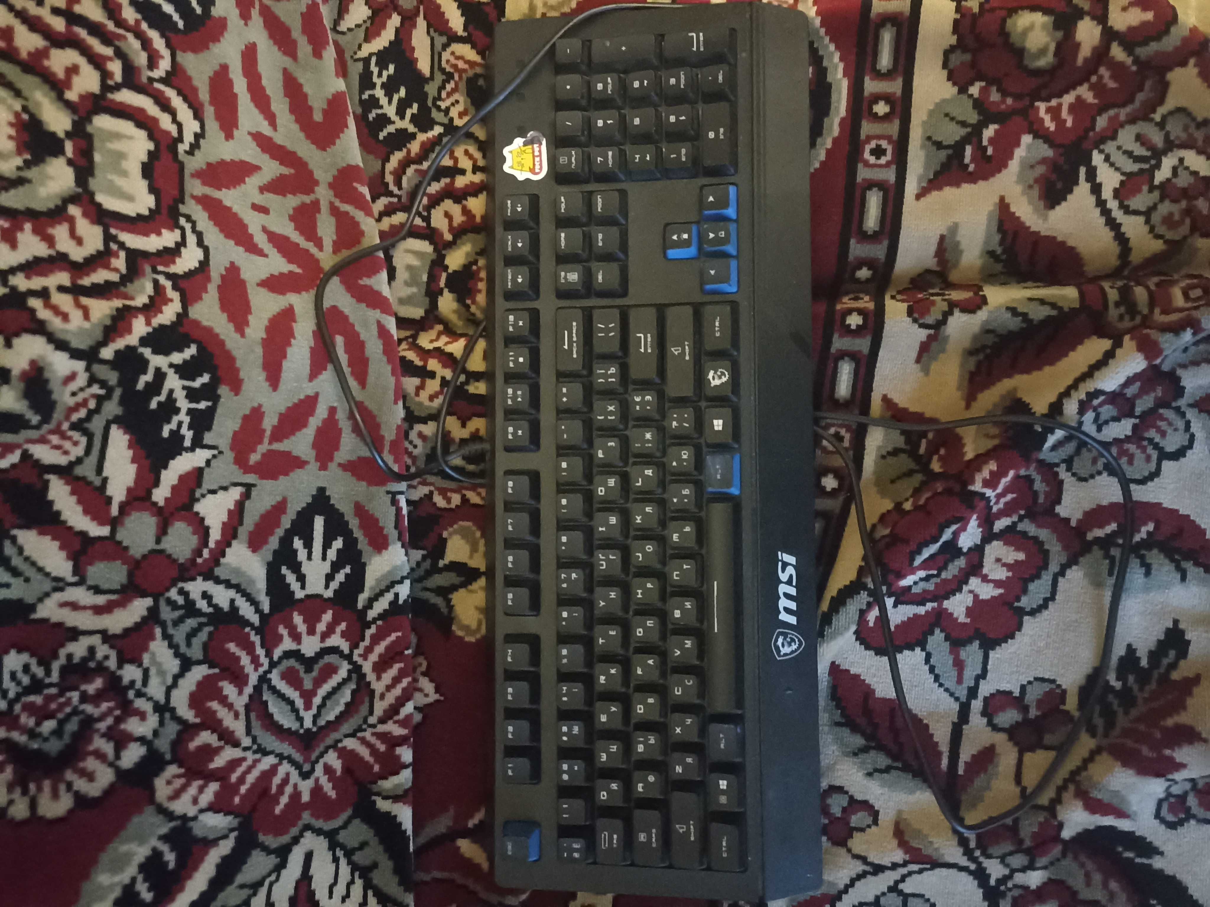 Ігрова клавіатура з підсвітлюванням  MSI GK20 торг