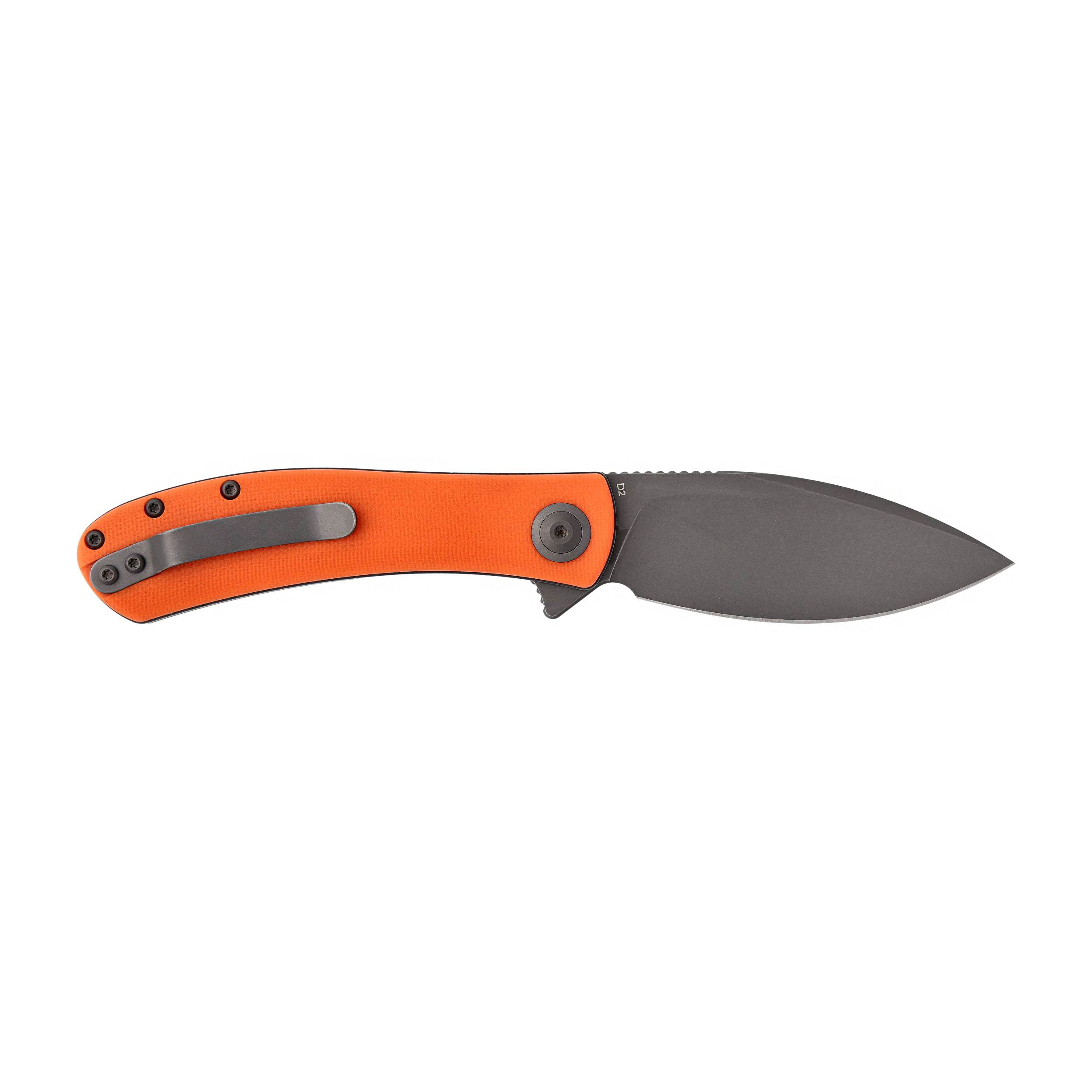Nóż składany Trollsky Knives Mandu pomarańczowy G10 (MT009)