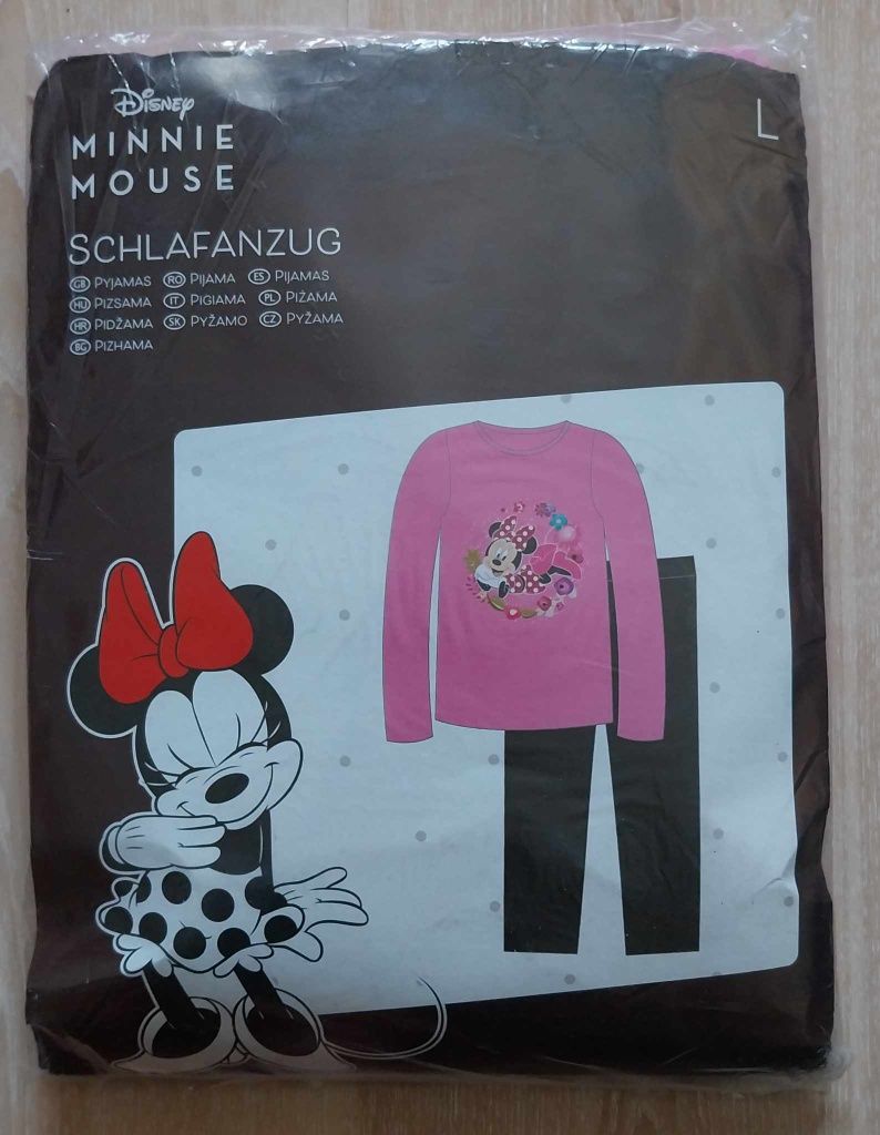 Nowa piżama Disney Myszka Minnie rozm S, M, L