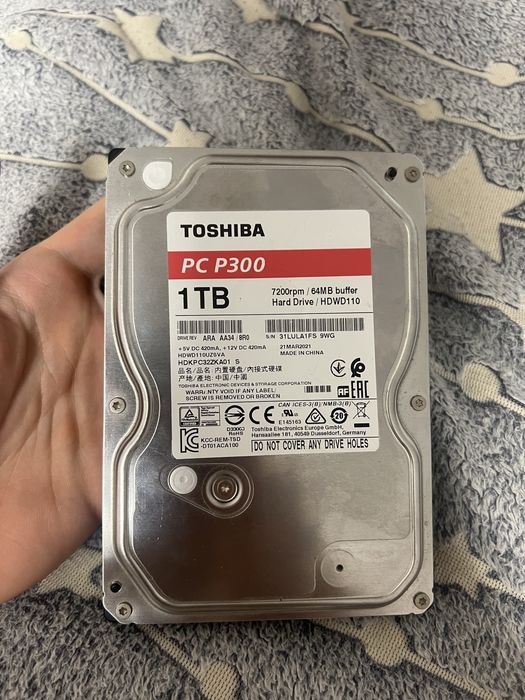 Жесткий диск toshiba 1 tb