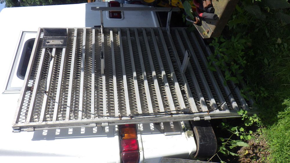 Najazd Aluminiowy , Rampa Tylna Uchylna Aluminiowa Skladana