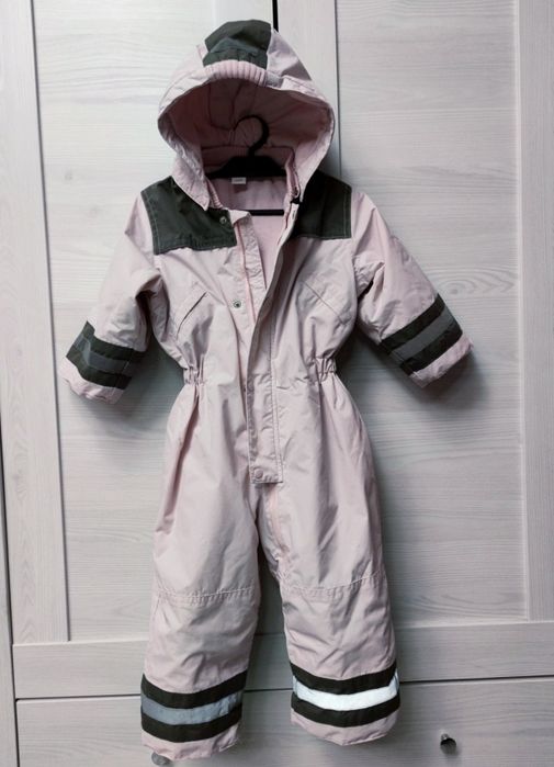 Kombinezon zimowy ciepły dla dziewczynki na zimę h&m rozmiar 92