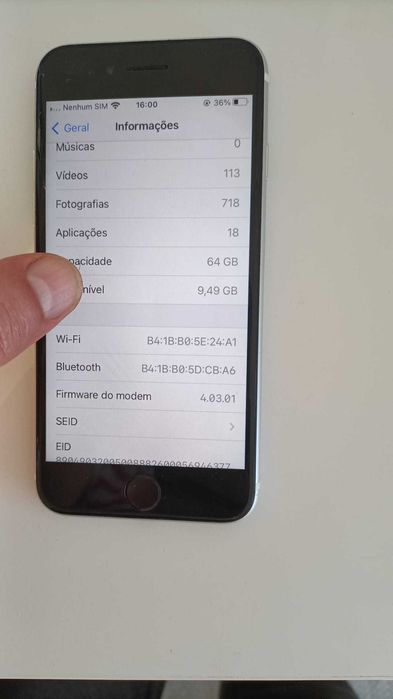 iphone SE como novo