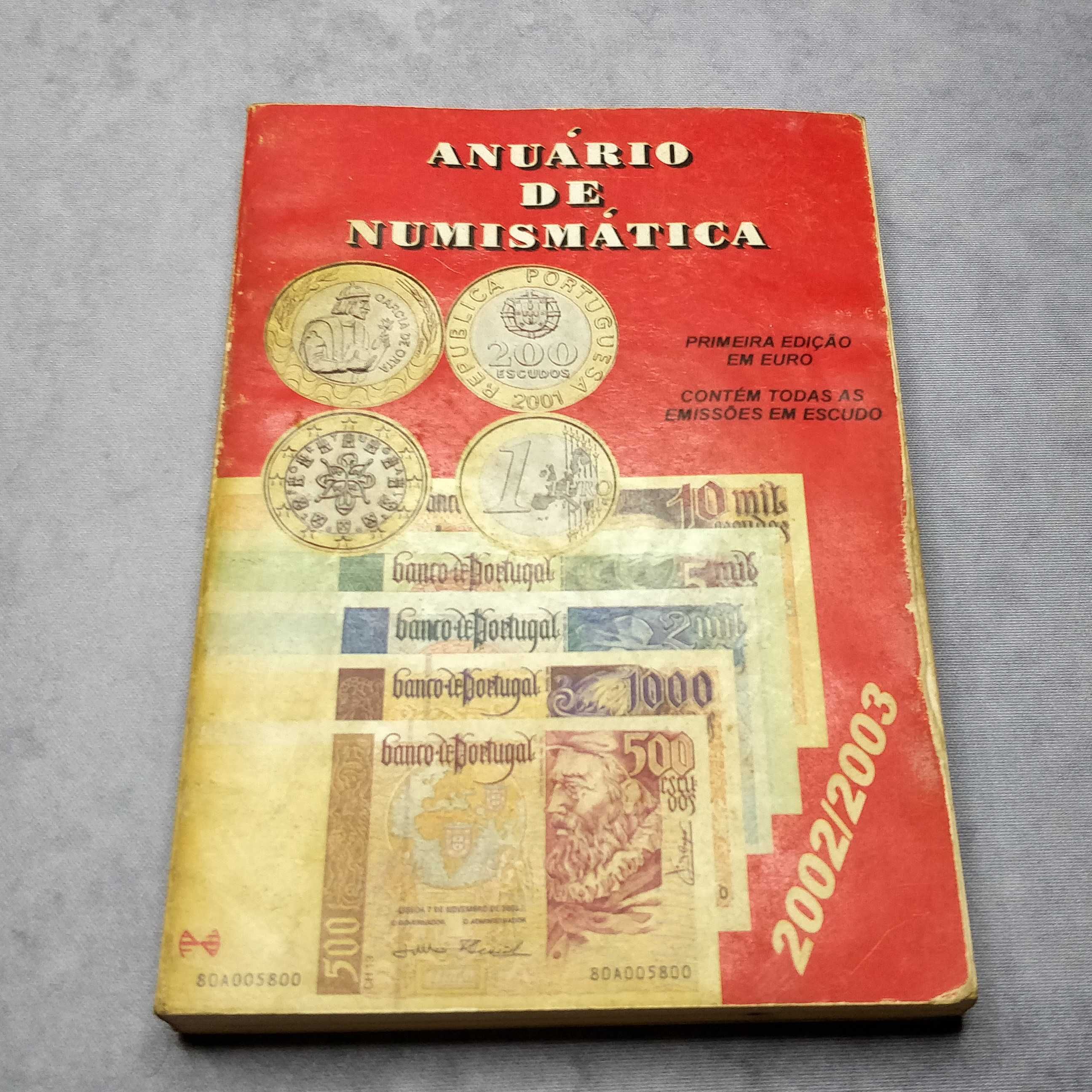 Anuários de Numismática 1999 a 2003