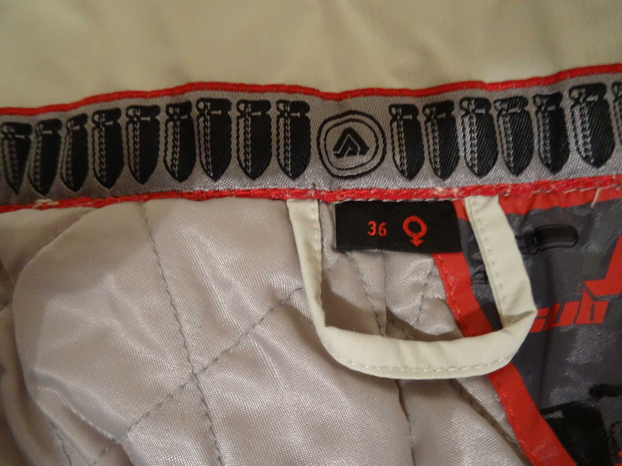 Spodnie snowboardowe damskie rozm.36