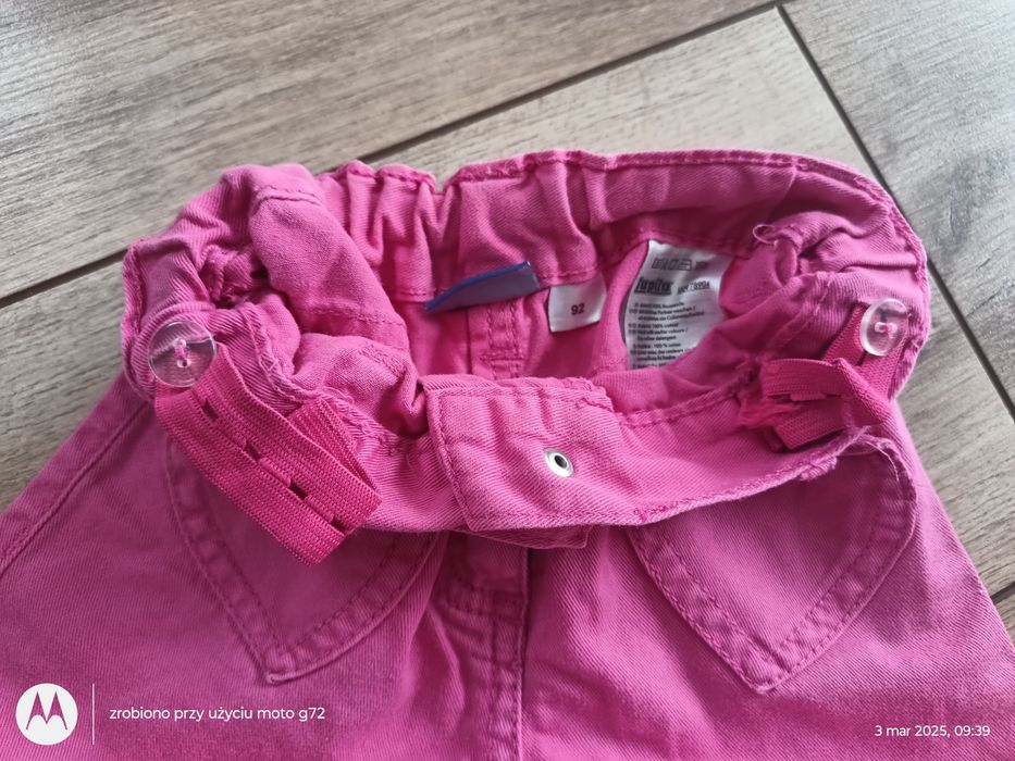 Spodnie jeans r.92 stan bdb