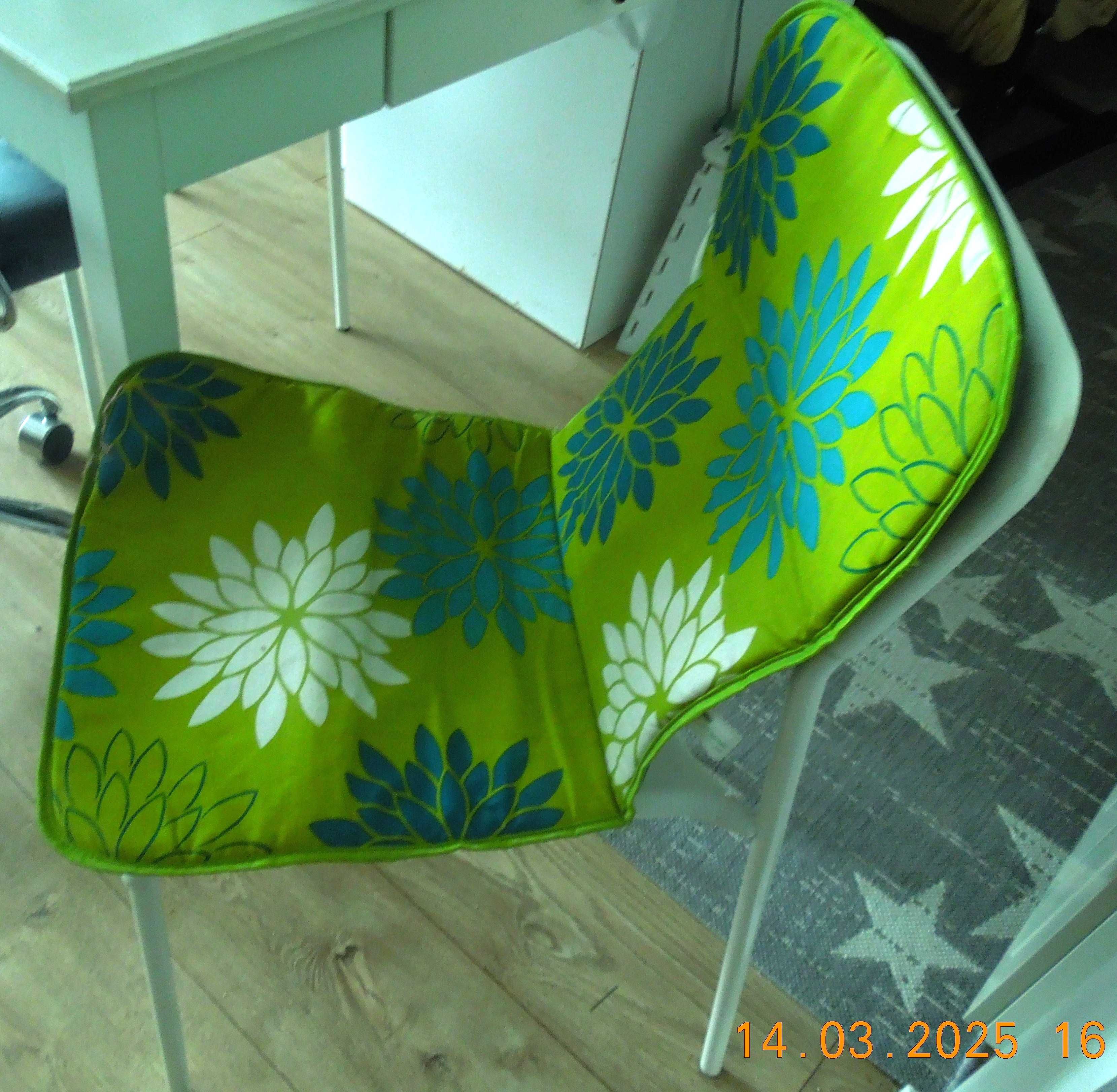 Miękka Ochrona Nakładka na Fotel Leżak - Ładne Kolory Lata 73x38cm-