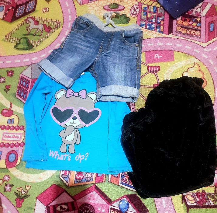 Кофта шорти велюрові шаровари