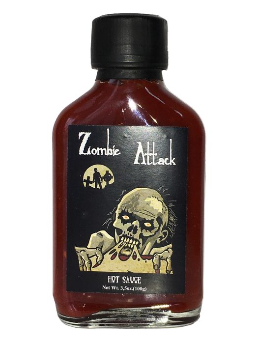 Острый соус 670,000 Scoville. Carolina Reaper "Zombie Attack"