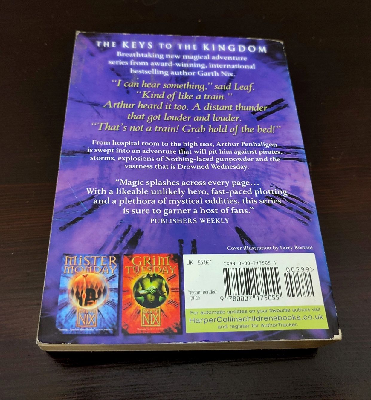 Keys to the Kingdom Drowned Wednesday Garth Nix po angielsku
