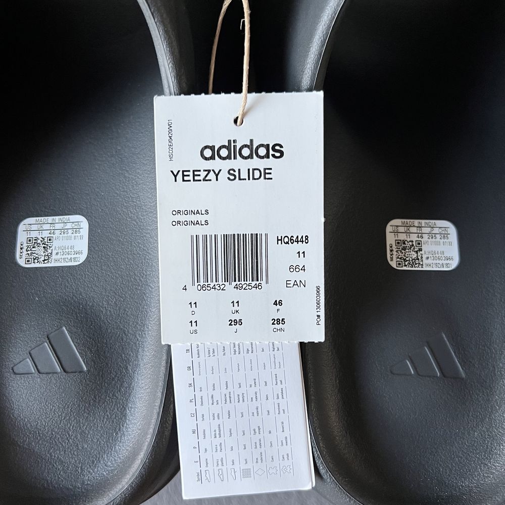 Yeezy Slide Onyx - rozmiar 42-46