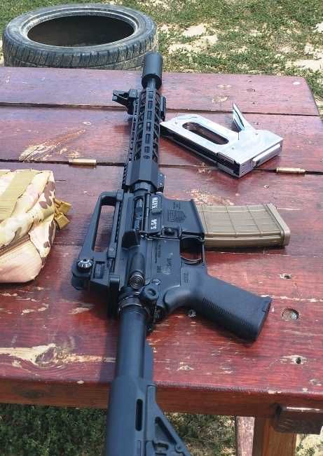 Саундмодератор-полум'ягасник Vector Ballistics для системи АК та АР 15