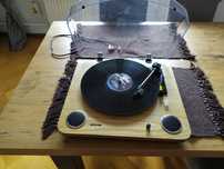 Gramofon ION stereo LP drewno stan idealny