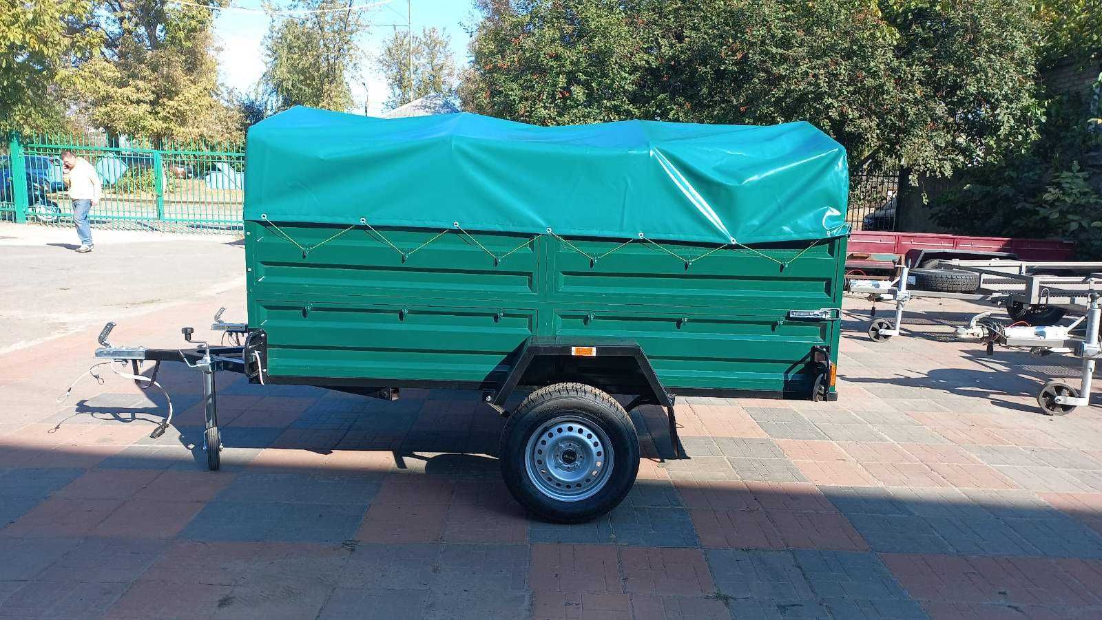 Новий посилений причіп 2500/1300/500 з виробництва Доставка Документи