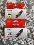 Canon PIXMA 551M, 551Y
