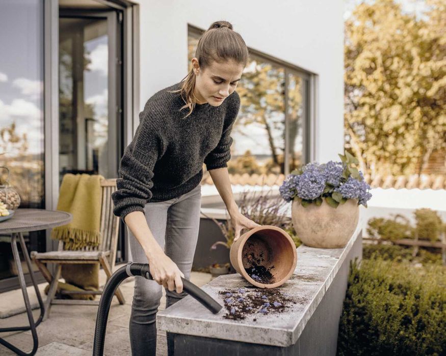 WYDAJNY Karcher WD 3 Odkurzacz Przemysłowy 17L Funkcja Wydmuchu 1000W