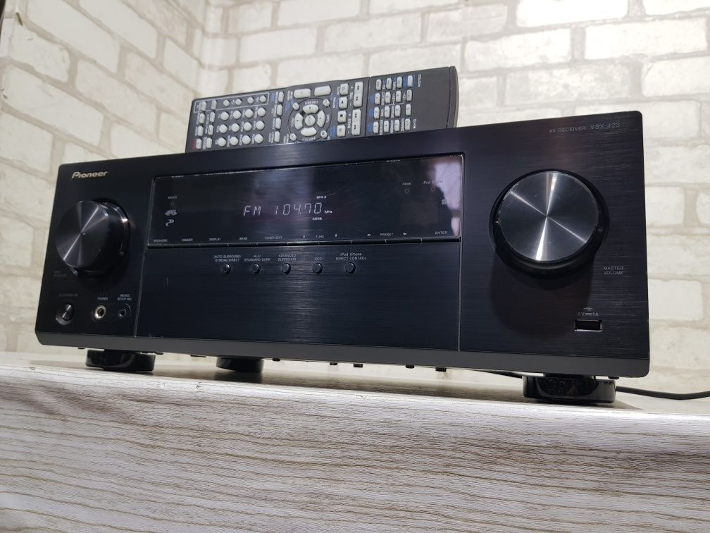 5.1 AV ресивер PIONEER VSX-423,*5x130 Вт, HDMI, USB, б/у з Німеччини
