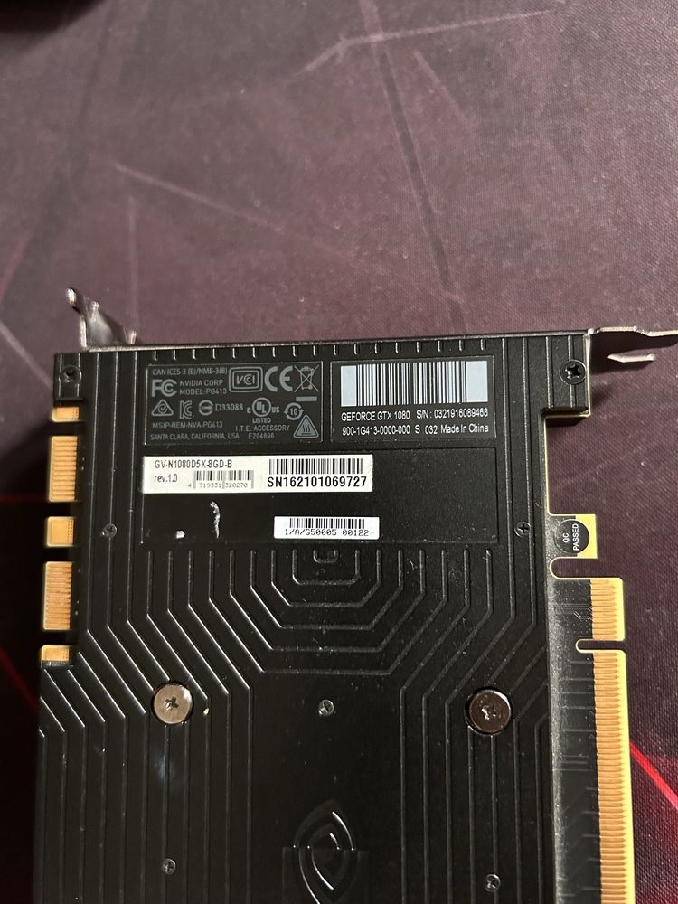 GTX 1080 Founders Edition 8GB