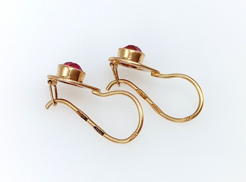 Золотые серьги 583 СССР