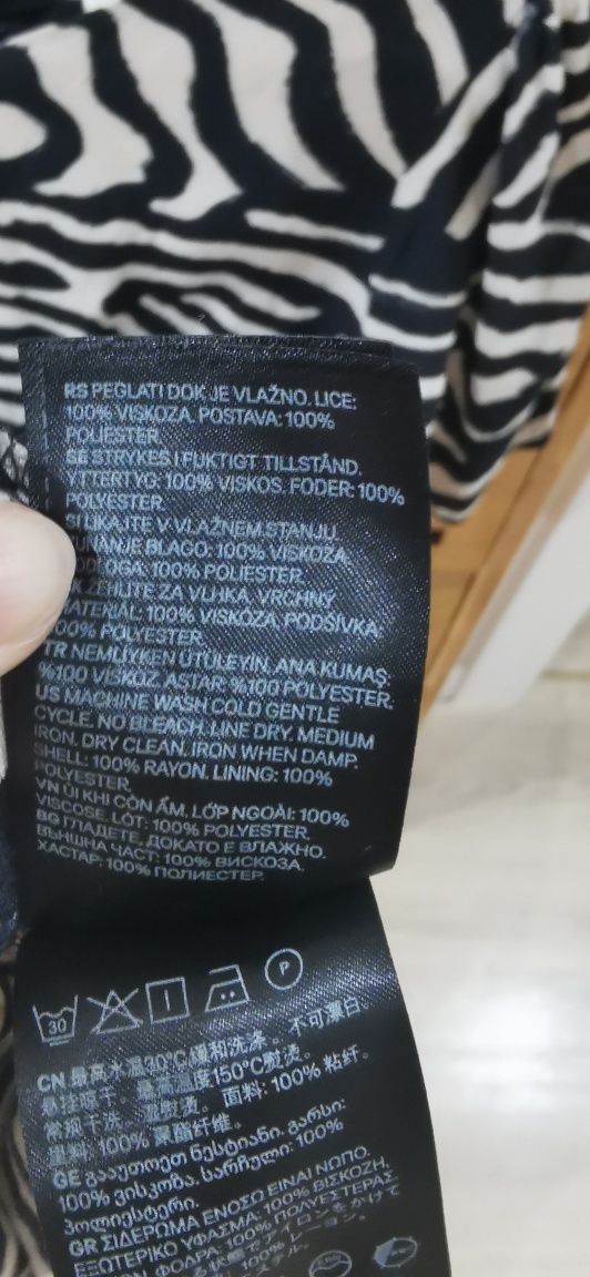 Sukienka H&M rozm. 36 wiskoza 100%