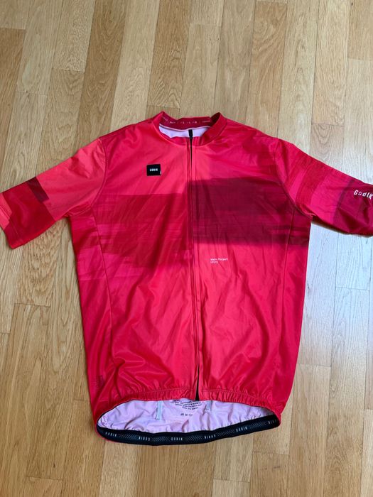 GOBIK koszulka kolarska czerwona L STARK Warszawa