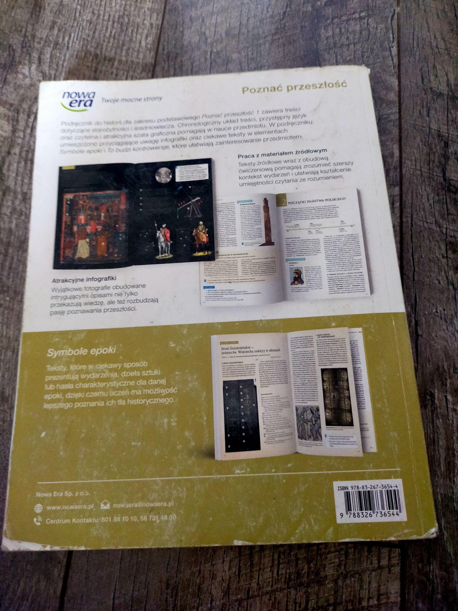 Poznać przeszłość 1, zakres podstawowy liceum i technikum