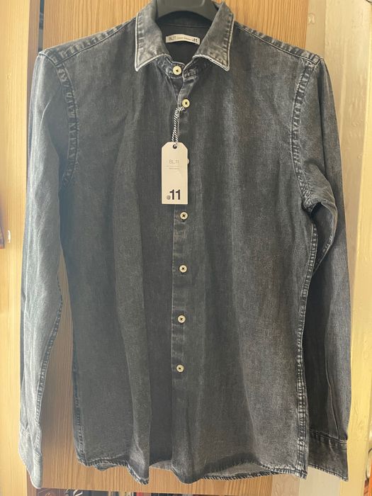Рубашка джинсовая мужская новая размер 48