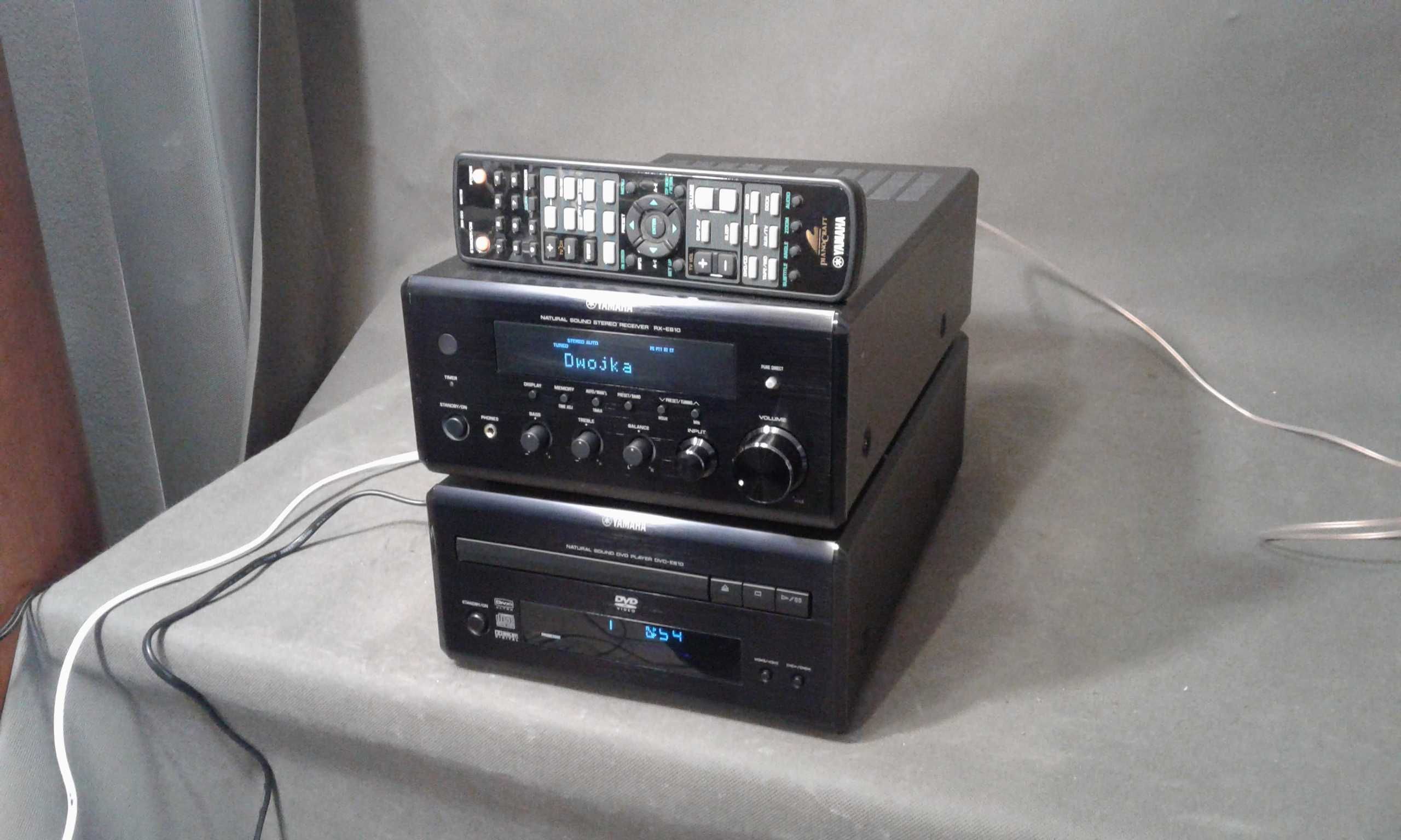 YAMAHA RX-E810,pilot,wieża stereo