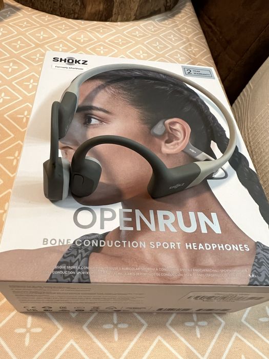 Shokz Openrun S Cinzento