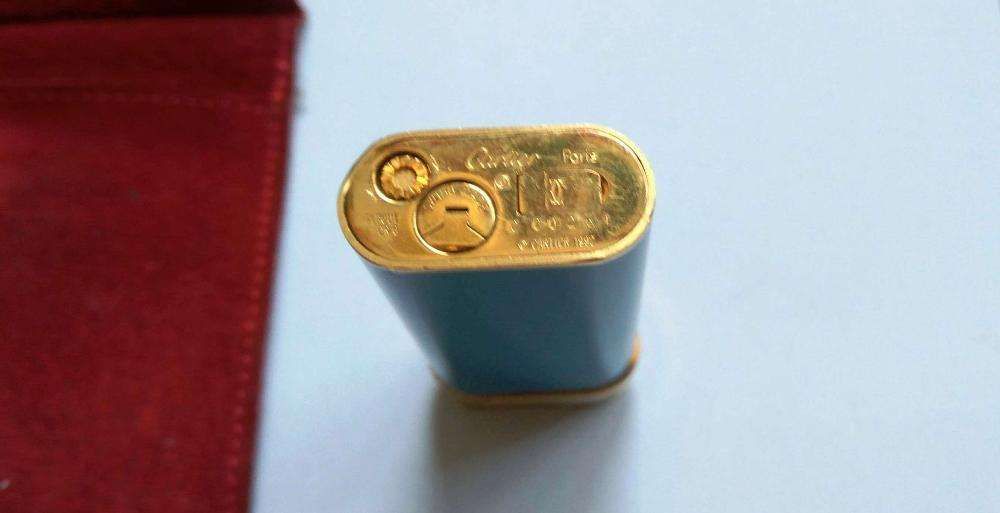 Isqueiro Cartier Banho de Ouro