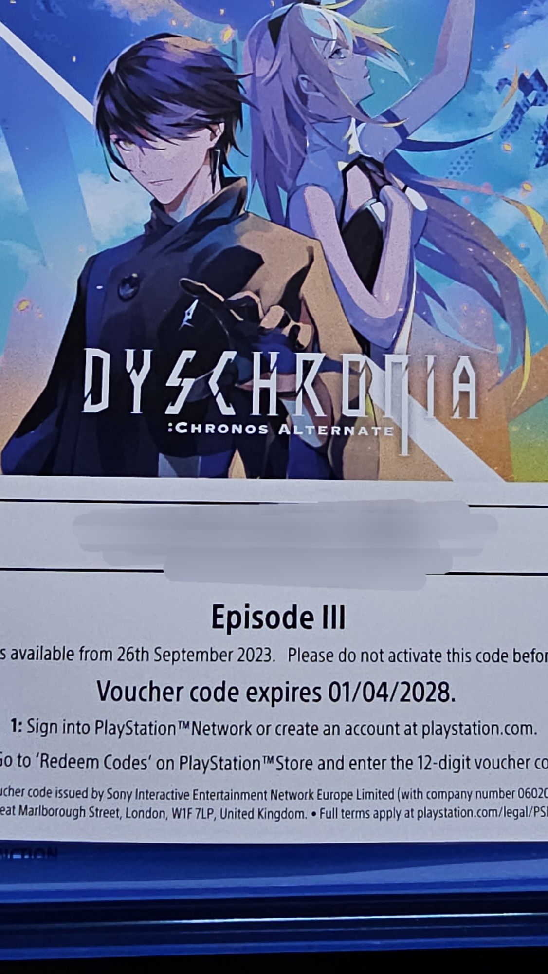 Dyschronia Chronos Alternate I II III PSVR2 VR2 PS5 PlayStation 5