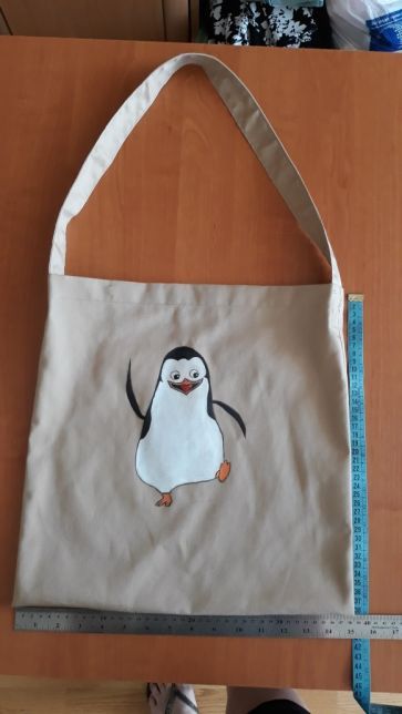 Сумка из ткани, сумка шопера.