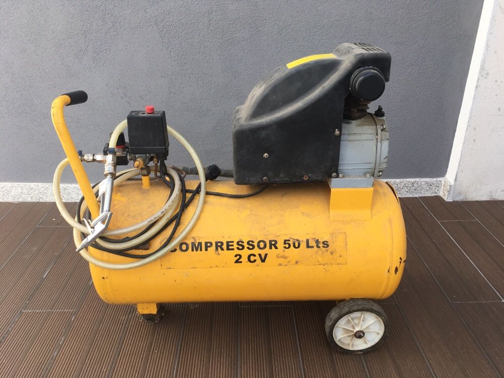 Compressor 50l usado em bom estado