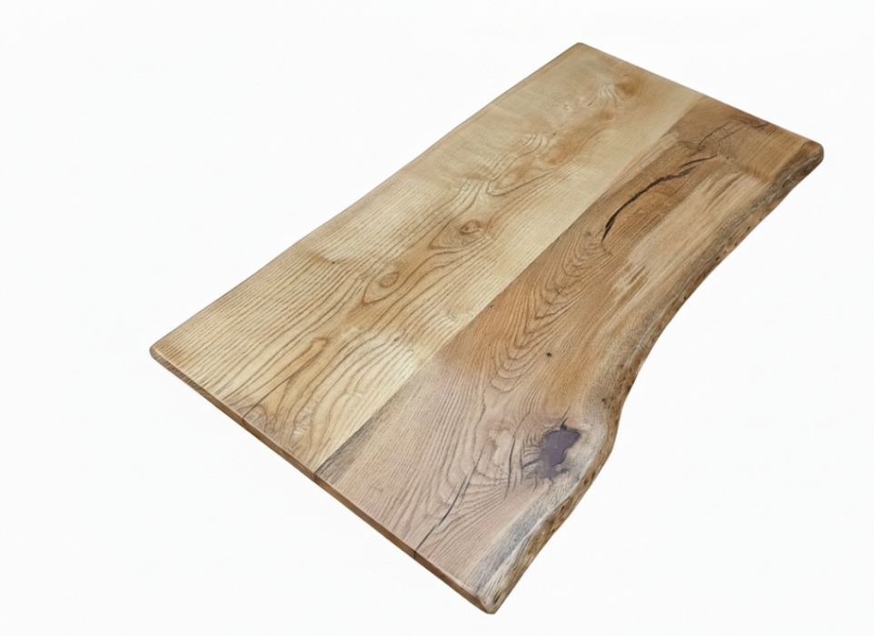 Blat na biurko 127x62-68 Live Edge