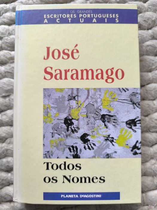 Livro "Todos os nomes" de José Saramago