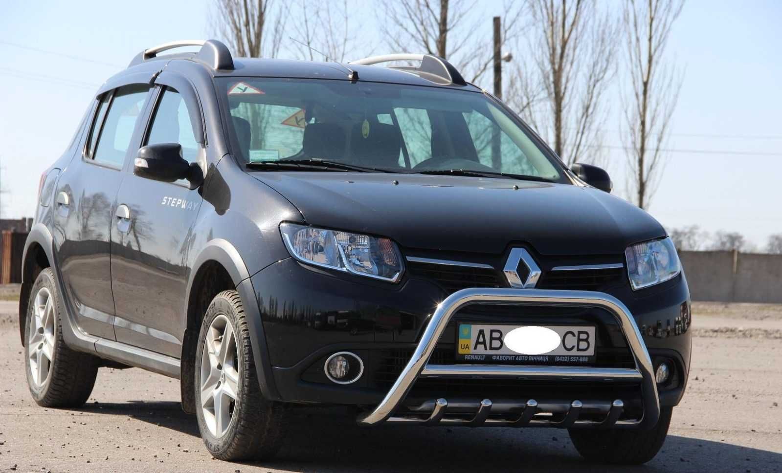 Кенгурятник=Пороги=для Dacia Sandero = Renault Sandero Stepway