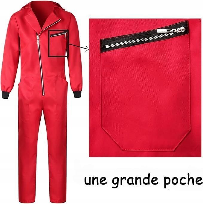 Strój La Casa De Papel Dom Z Papieru Przebranie L