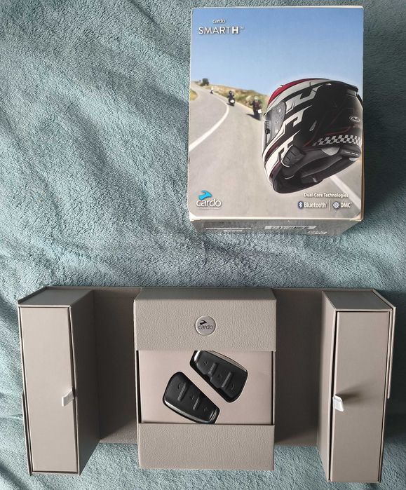 używany zestaw interkom ów Cardo Packtalk Slim